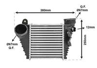 vanwezel VAN WEZEL Ladeluftkühler *** IR PLUS *** 03004200 Intercooler VW,AUDI,SKODA,GOLF IV 1J1,GOLF IV Variant 1J5,BORA 1J2,BORA Kombi 1J6,GOLF IV Van 1J1