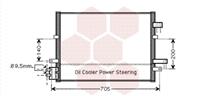 vanwezel Condensor, airconditioning VAN WEZEL, u.a. für Ford