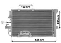 opel Airco Condensor 1.2 / 1.4 / 1.6 /1.8 02+