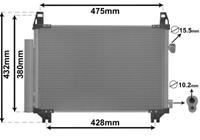 toyota AIRCO CONDENSOR 1.4 D4-deurs