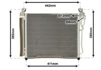 Condensor Kia Picanto All Mt/at 07-