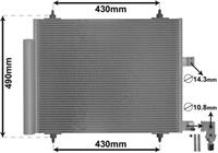 citroen Condensor C8/807 02-