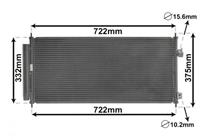 Condensor Honda Jazz Iii (08- )