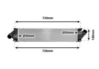 ford INTERCOOLER Mondeo IV 2.0 TDCi 08/11-