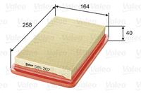 Luftfilter | Valeo (585202)