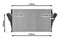 fiat INTERCOOLER VECTRA C/CHROOMA 1.9D 37004491