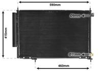honda CONDENSOR CR-V 22CDTi 02-06