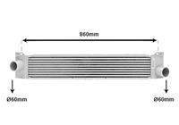 citroen INTERCOOLER DUCATO/JUMPER/BOXER 17004360