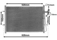 mazda Condensor, airconditioning 27005281