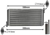 vanwezel Kachelradiateur, interieurverwarming VAN WEZEL 30006109