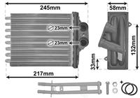 fiat Kachelradiateur 17006304