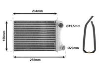 fiat KACHELRADIATEUR zonder AIRCO 17006242