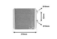 Opel Kachelradiateur, interieurverwarming