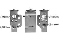 vanwezel Expansionsventil, Klimaanlage vorne Van Wezel 58001243