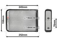 fiat Kachelradiateur 17006220