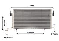 citroen AIRCO CONDENSOR