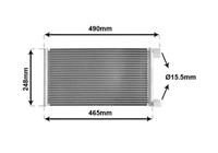 fiat Airco Condensor 1.1 17005223