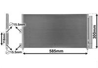 fiat Airco Condensor 1.3 Jtd / 1.9 Jtd