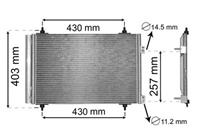 citroen Airco Condensor
