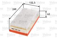Luftfilter | Valeo (585100)