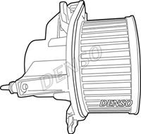 DENSO Innenraumgebläse DEA09032 Heizgebläse,Gebläsemotor FIAT,LANCIA,IDEA,YPSILON 843,MUSA 350