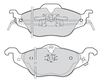 Valeo Remblokken OPEL,VAUXHALL 301322 1605000,1605034,1605070 Remblokkenset,Remblokkenset, schijfrem 1605091,1605121,1605959,90544025,9195144,9195607