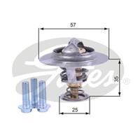 GATES Thermostat TH44390G1 Kühlwasserthermostat,Kühlwasserregler FORD,VOLVO,MONDEO IV Turnier BA7,FOCUS II DA_,S-MAX WA6,KUGA I,MONDEO IV BA7