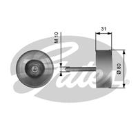 audi Geleide rol/omdraairol v-snaren DriveAlign