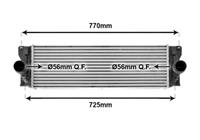 mercedes INTERCOOLER Sprinter 2.1/3.0CDi 30004582