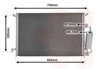 saab Condensor, airconditioning