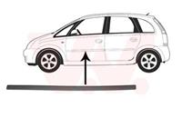 vanwezel Zier-/Schutzleiste, Tür vorne links Van Wezel 3781403