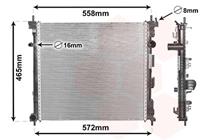 Volkswagen RADIATEUR BENZINE 2,8 V6 -AUTO met AIRCO