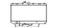 mercedes RADIATEUR DIESEL 2,0 +AUTO zonder AIRCO 30002061