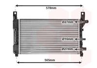 ford RADIATEUR BENZINE 1.0 / 1.1 MT zonder AIRCO 18002117