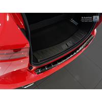 Zwart RVS Achterbumperprotector Jaguar E-Pace 2017-Ribs'