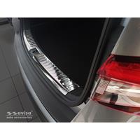 RVS Binnenste Achterbumperprotector Skoda Kodiaq 2017-Ribs'