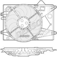 Lüfter, Motorkühlung Denso DER15001