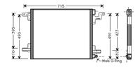 mercedes CONDENSOR MB ML23i/32i/43i 98-99