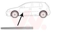 vanwezel VAN WEZEL Zierleisten VW 5894423 1K4853515CGRU Zier-/Schutzleiste, Tür