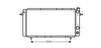 citroen RADIATEUR C8/ULYSSE/P807 20i MT 02-
