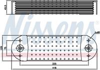 Ölkühler, Motoröl Nissens 90764