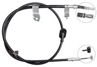 A.B.S. Handbremsseil K17262 Bremsseil,Seilzug Feststellbremse HONDA,JAZZ II GD,JAZZ III GE,CITY Stufenheck GD8/GD9