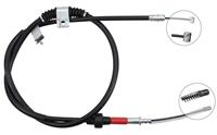 A.B.S. Handbremsseil K12089 Bremsseil,Seilzug Feststellbremse MITSUBISHI,LANCER SPORTBACK CX_A,LANCER Stufenheck CY/Z_A,LANCER Stufenheck CS_A, CT0