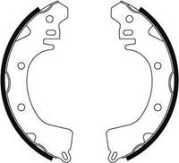 A.B.S. Bremsbacken 8666 Trommelbremsbacken,Bremsbackensatz MITSUBISHI,GALANT IV E3_A,GALANT IV Stufenheck E3_A,LANCER IV C6_A, C7_A