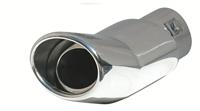 Simoni Racing Uitlaatsierstuk Ovaal DTM RVS - Diameter 118x70mm - Lengte 160mm - Montage 57mm