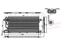 scania Condensator, airconditioning