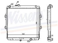 NISSENS Wasserkühler 64598A Kühler,Motorkühler TOYOTA,HILUX VI Pick-up _N1_