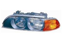 bmw KOPLAMP LINKS MET KNIPPERLICHT Tot -9/00 ORANJE H7+HB3