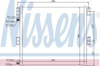 Condensator, Airconditioner NISSENS 940075