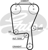 Volkswagen Getande riem